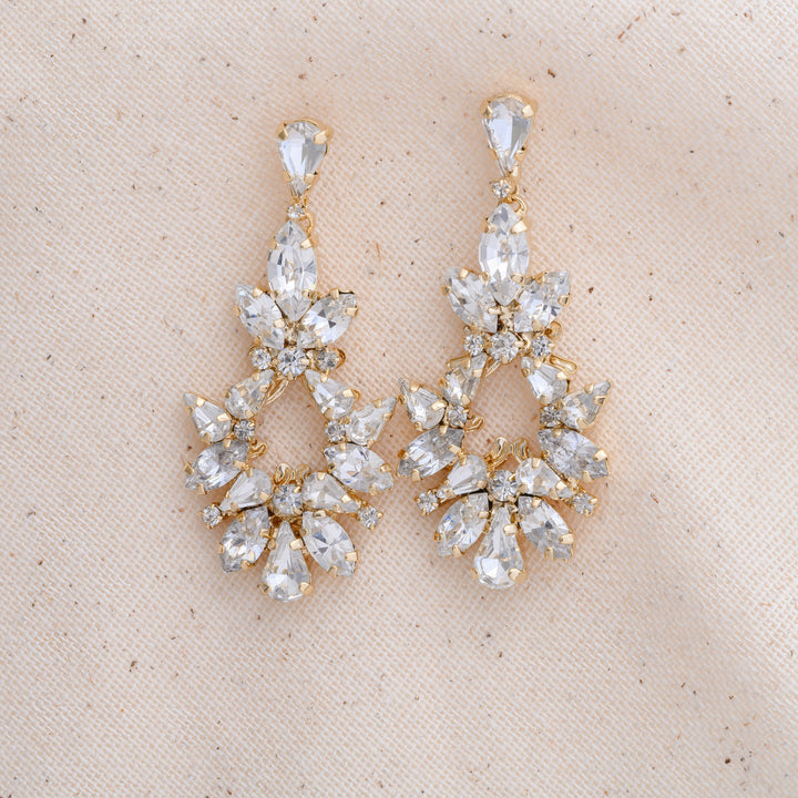 CEMRE Swarovski Statement Earrings