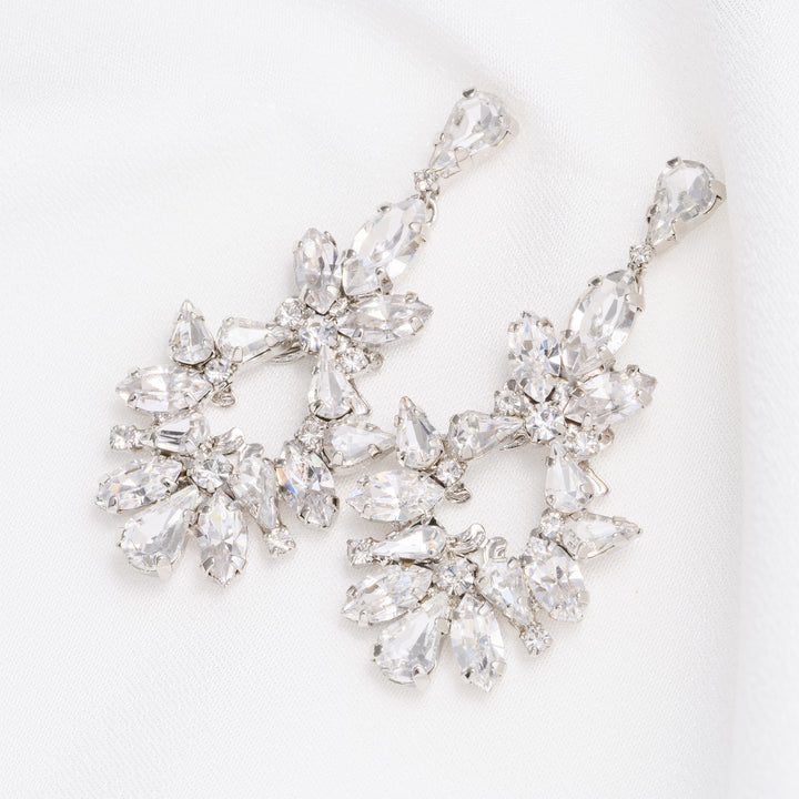 CEMRE Swarovski Statement Earrings