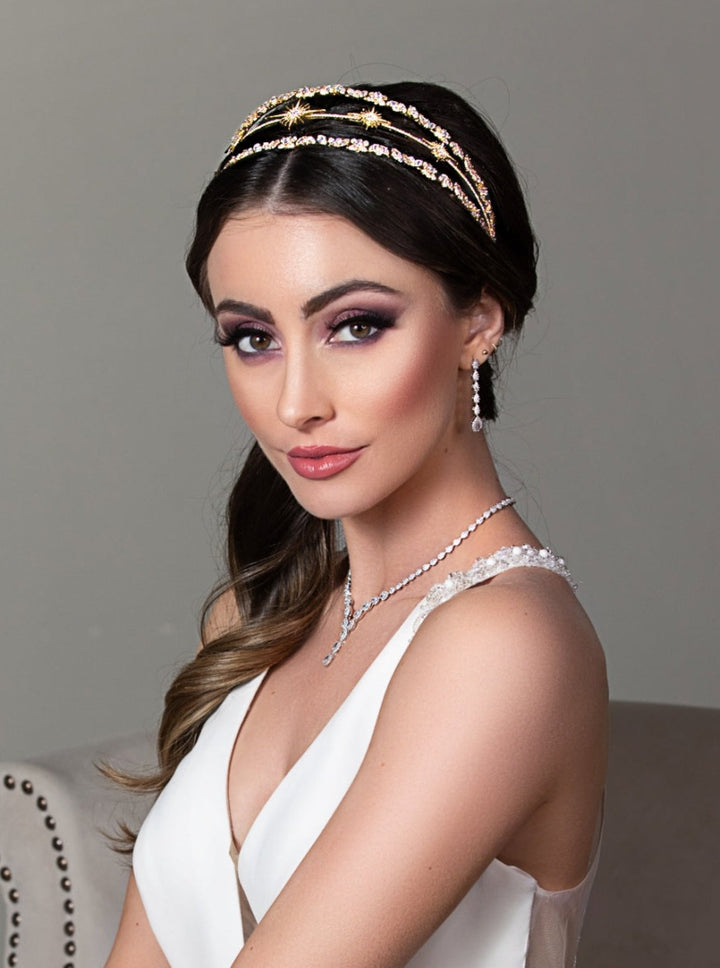 JOELENE Luxurious Swarovski Bridal Headpiece