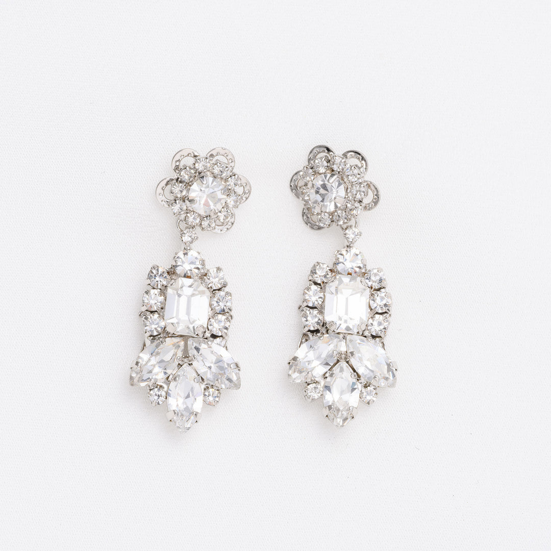 LALE Swarovski Drop Earrings