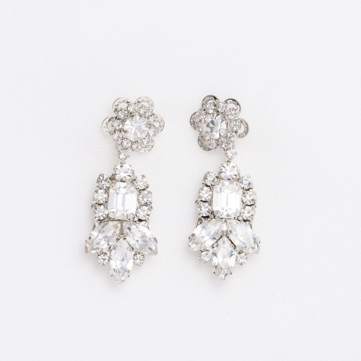 LALE Swarovski Drop Earrings