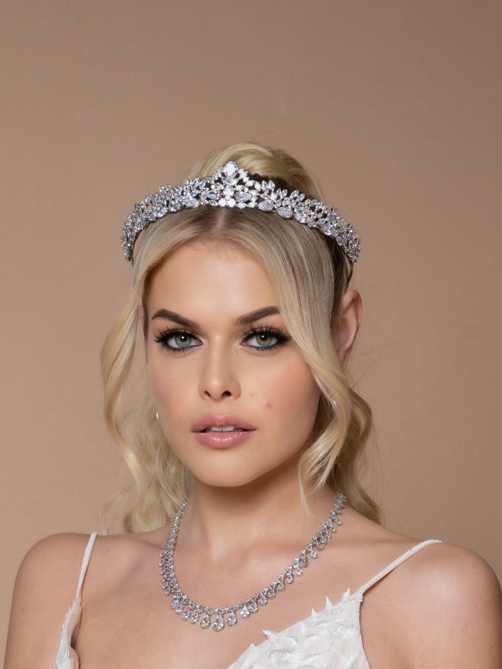 NADIA Gorgeous Bridal Tiara, Swarovski Wedding Tiara