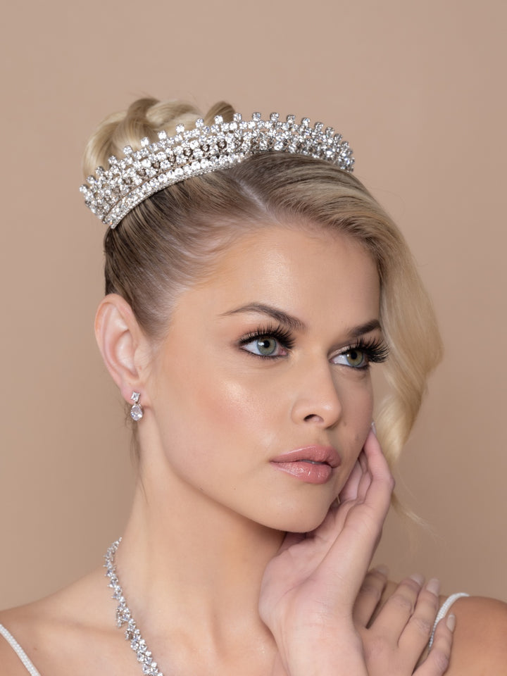 PRIMROSE Swarovski Romantic Bridal Tiara (Final Sale)