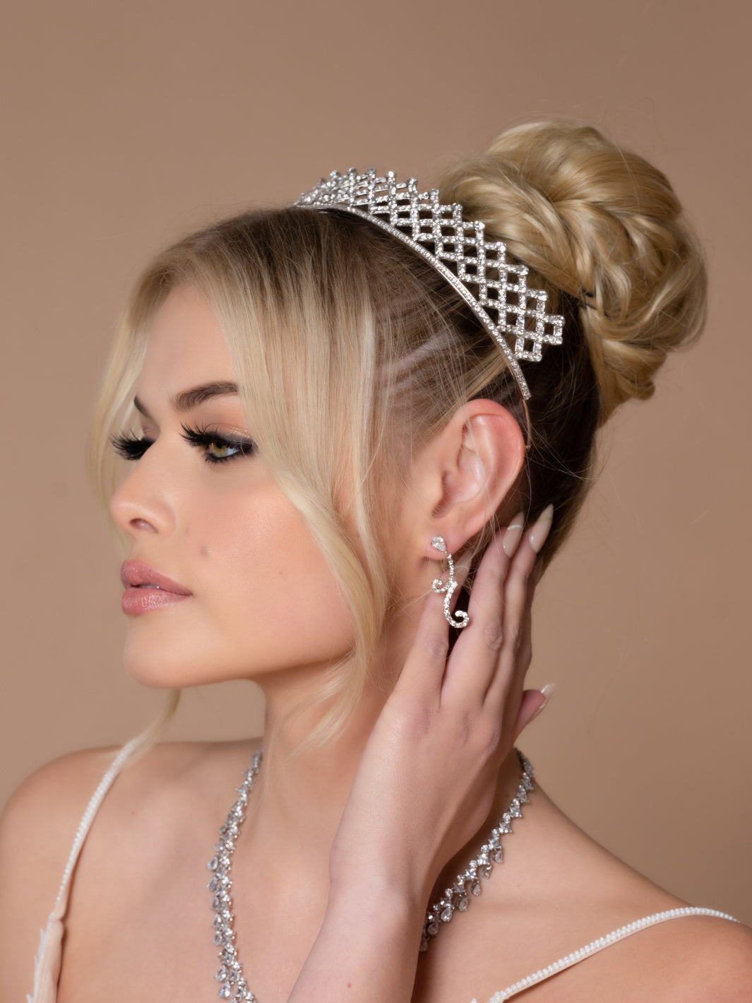 TAHLIA Swarovski Divine Bridal Tiara (Final Sale)