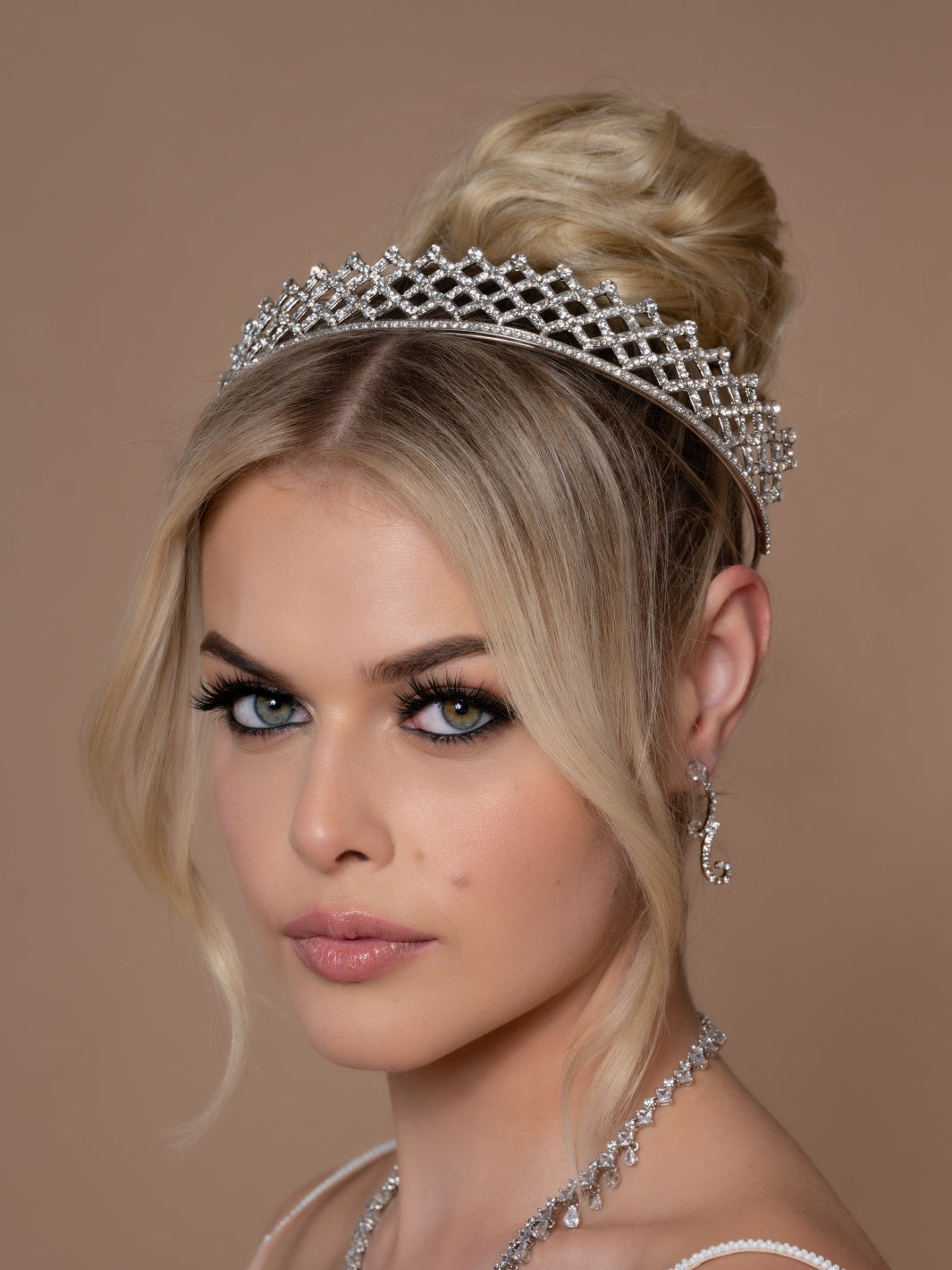 TAHLIA Swarovski Divine Bridal Tiara (Final Sale)