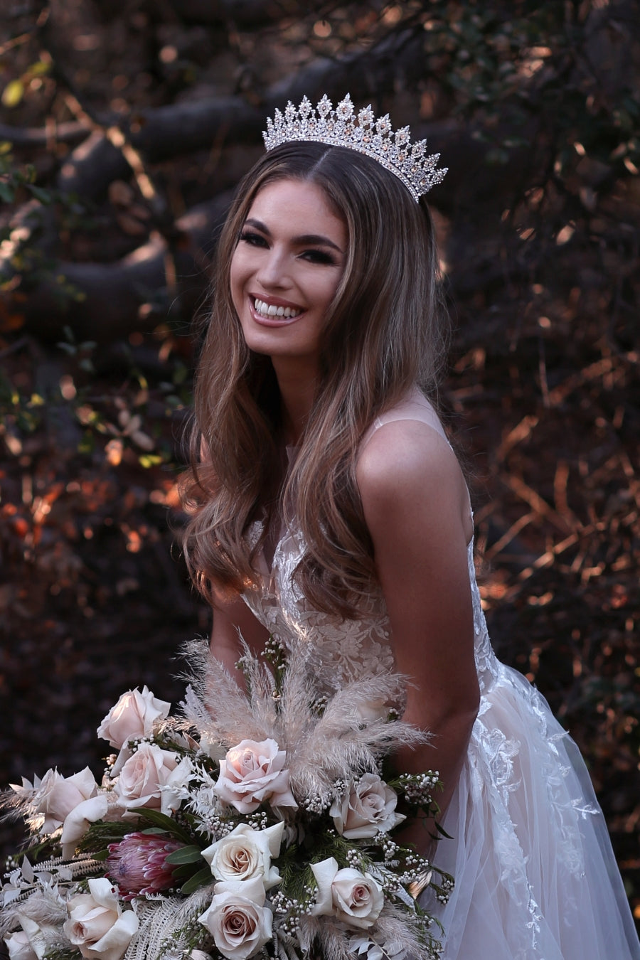 VICTORIA Swarovski Bridal Crown