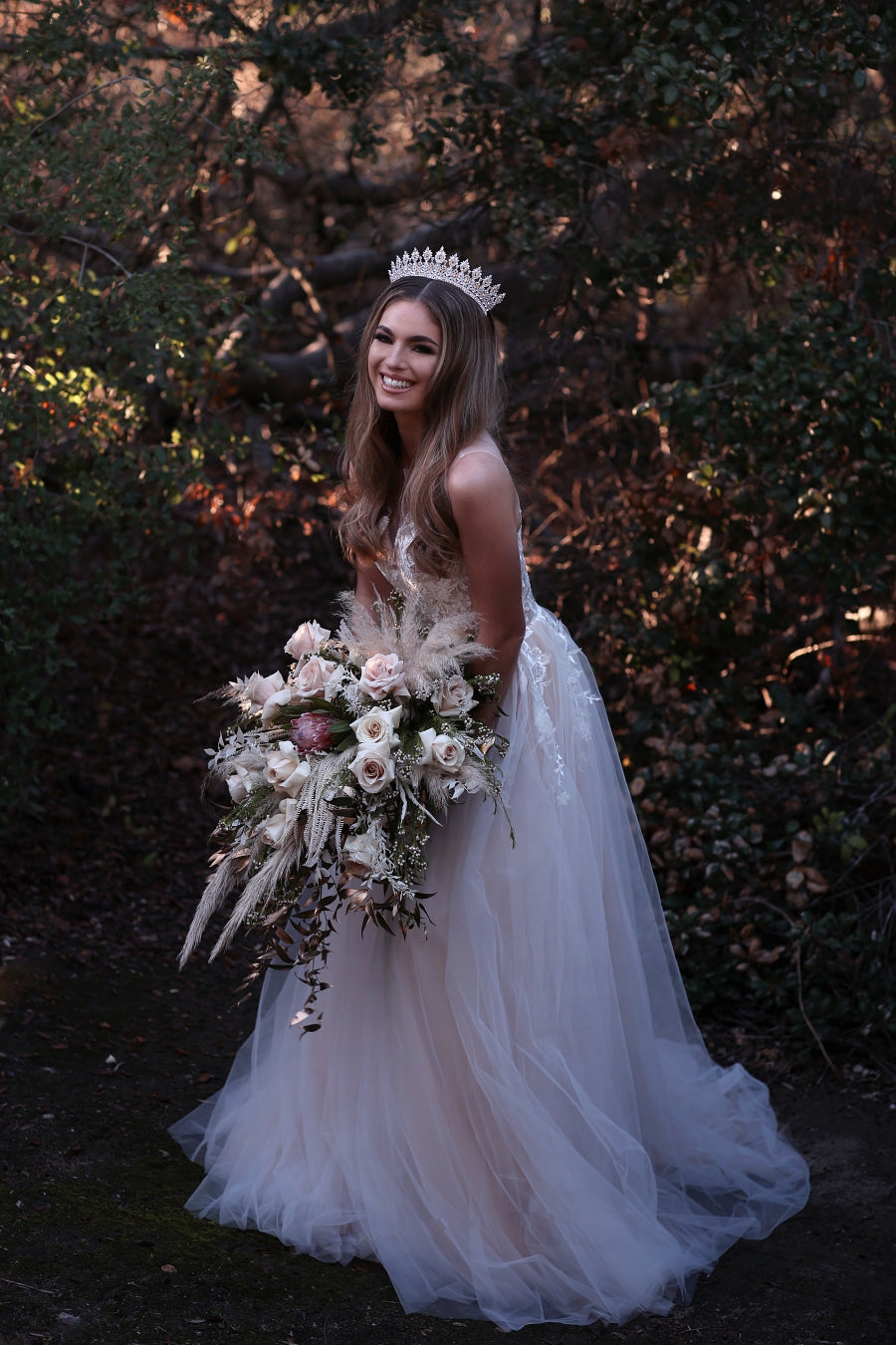 VICTORIA Swarovski Bridal Crown