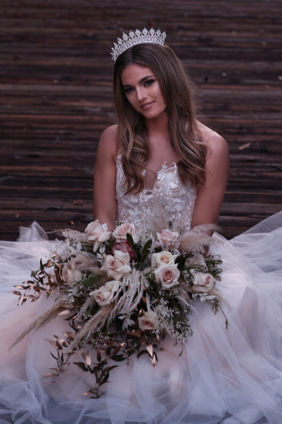 VICTORIA Swarovski Bridal Crown