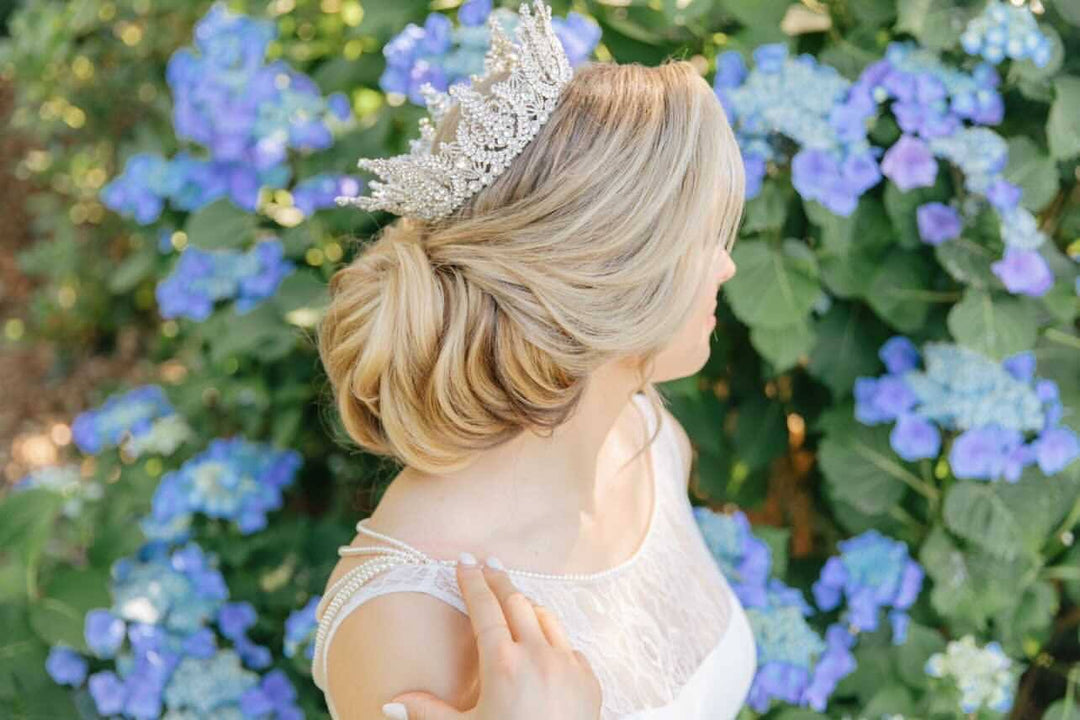 AURORA Full Crown, Swarovski Bridal Full Crown