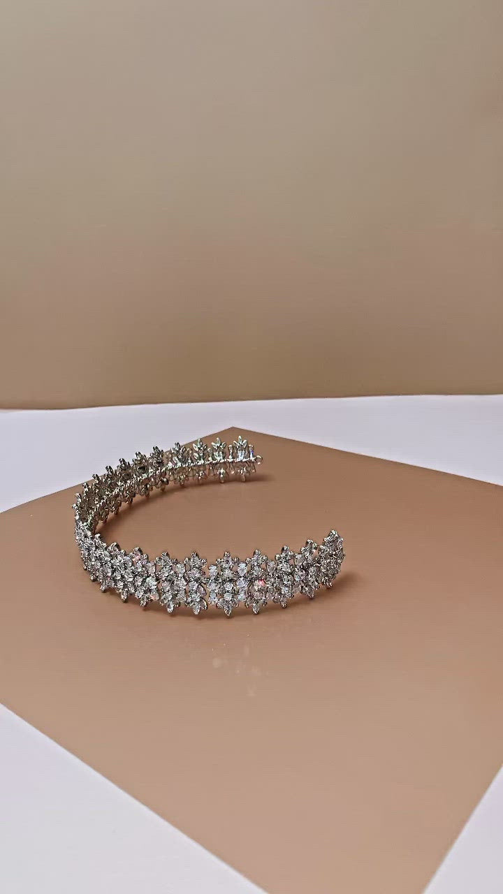 GLOW Swarovski Beautiful Bridal Headband