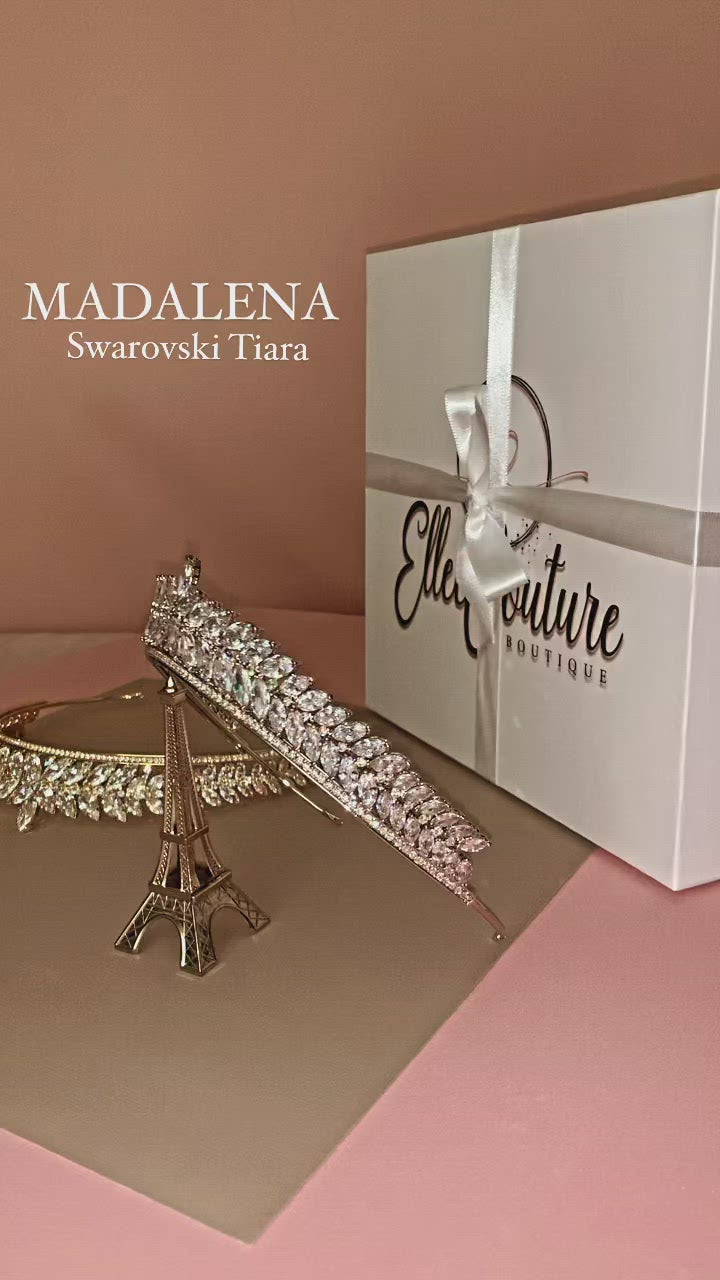 MADALENA Swarovski Bridal Tiara