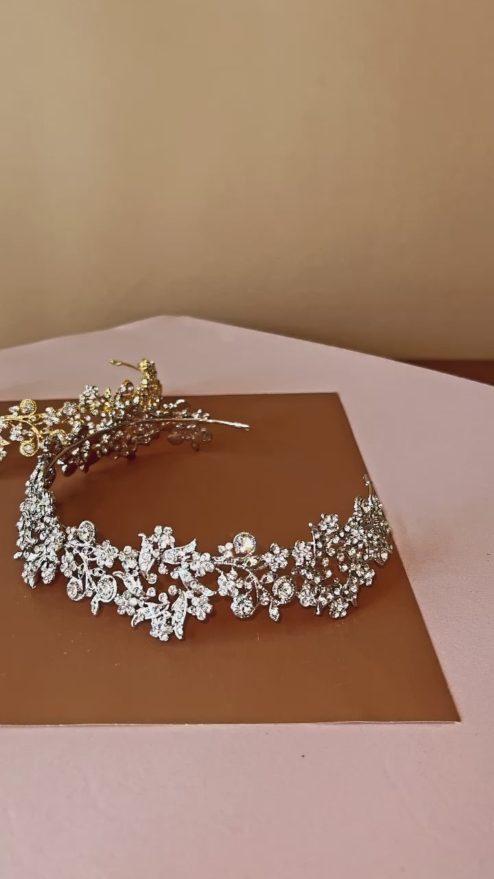 ARIANA Swarovski Gorgeous and Stunning Bridal Headpiece