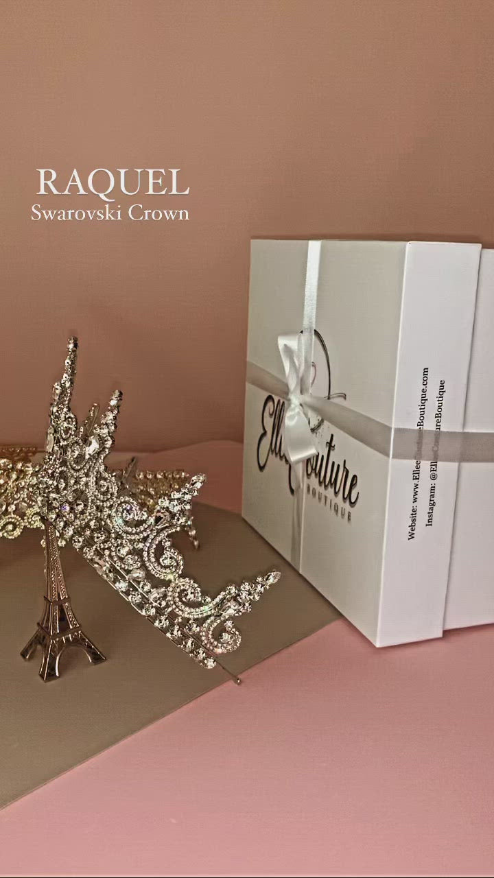 RAQUEL Swarovski Bridal Crown