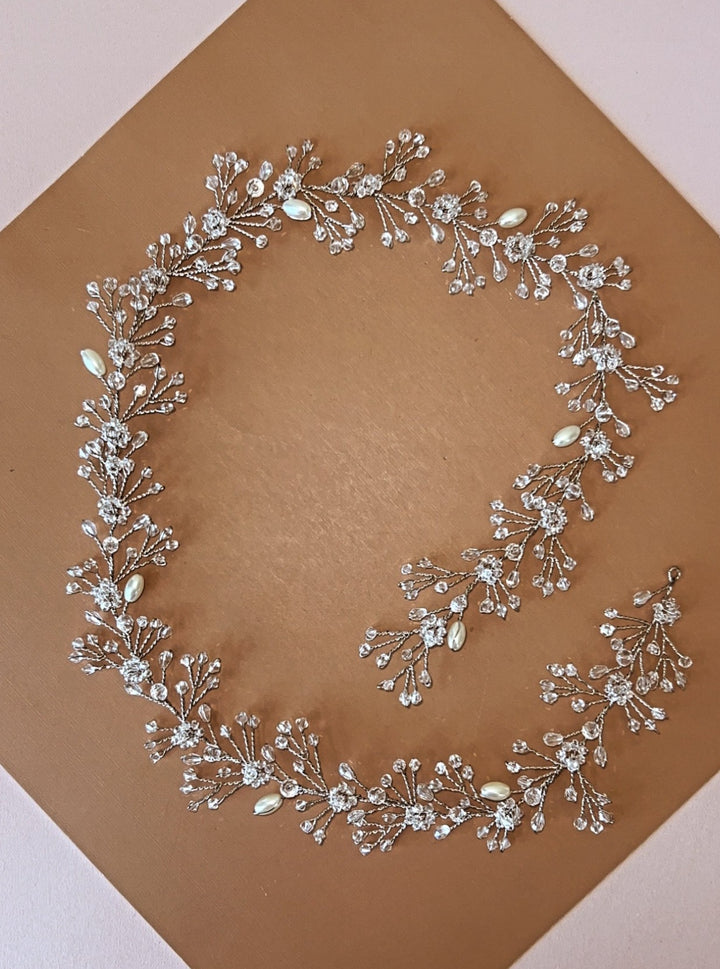 PERLE Swarovski Hair Vine