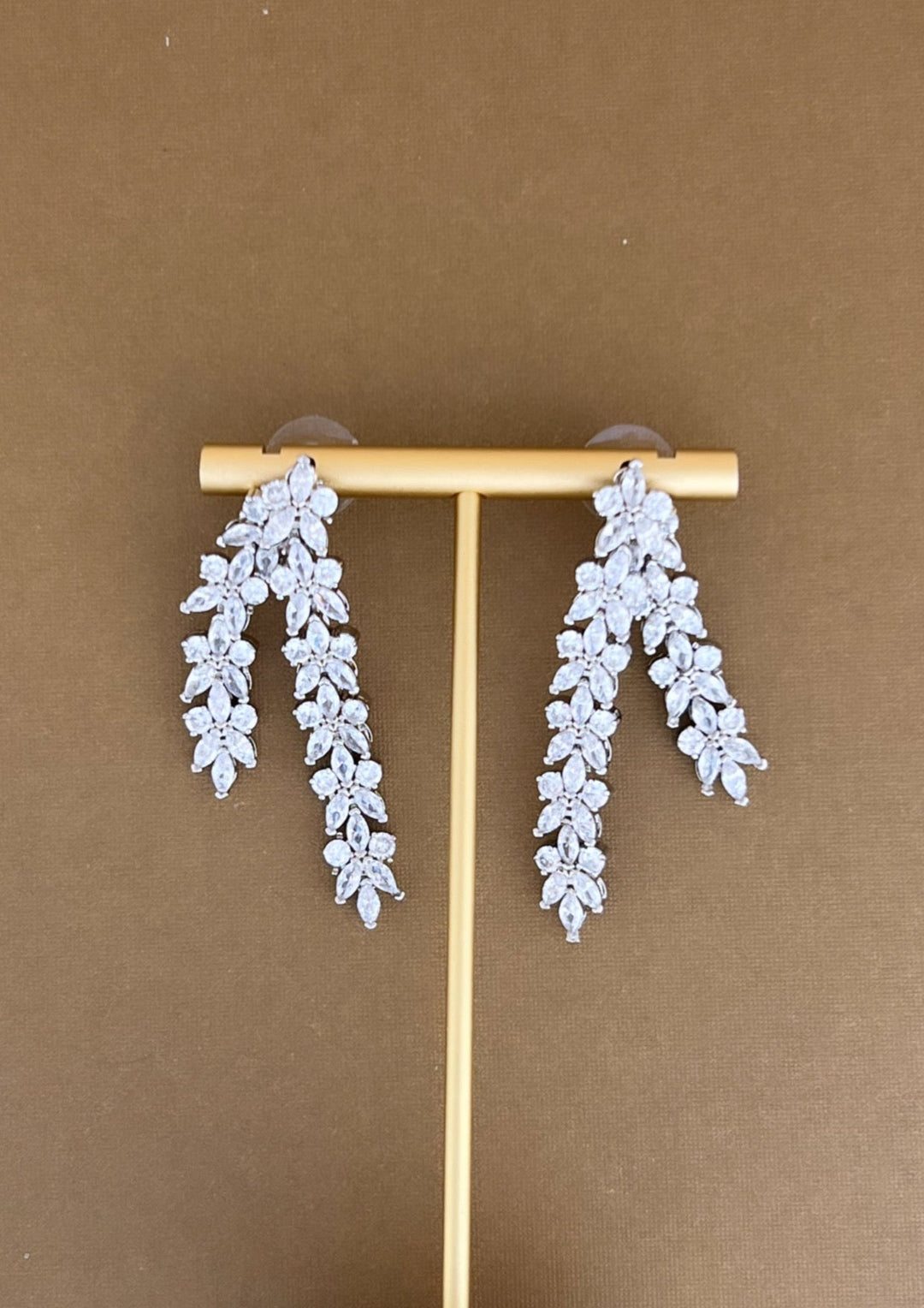 AMORY Simulated Diamond Drop Earrings