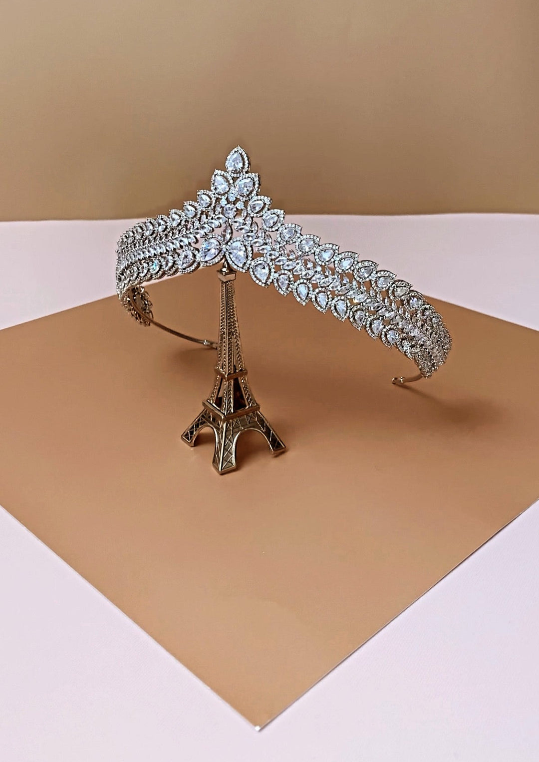 DIOR Luxurious Swarovski Bridal Tiara