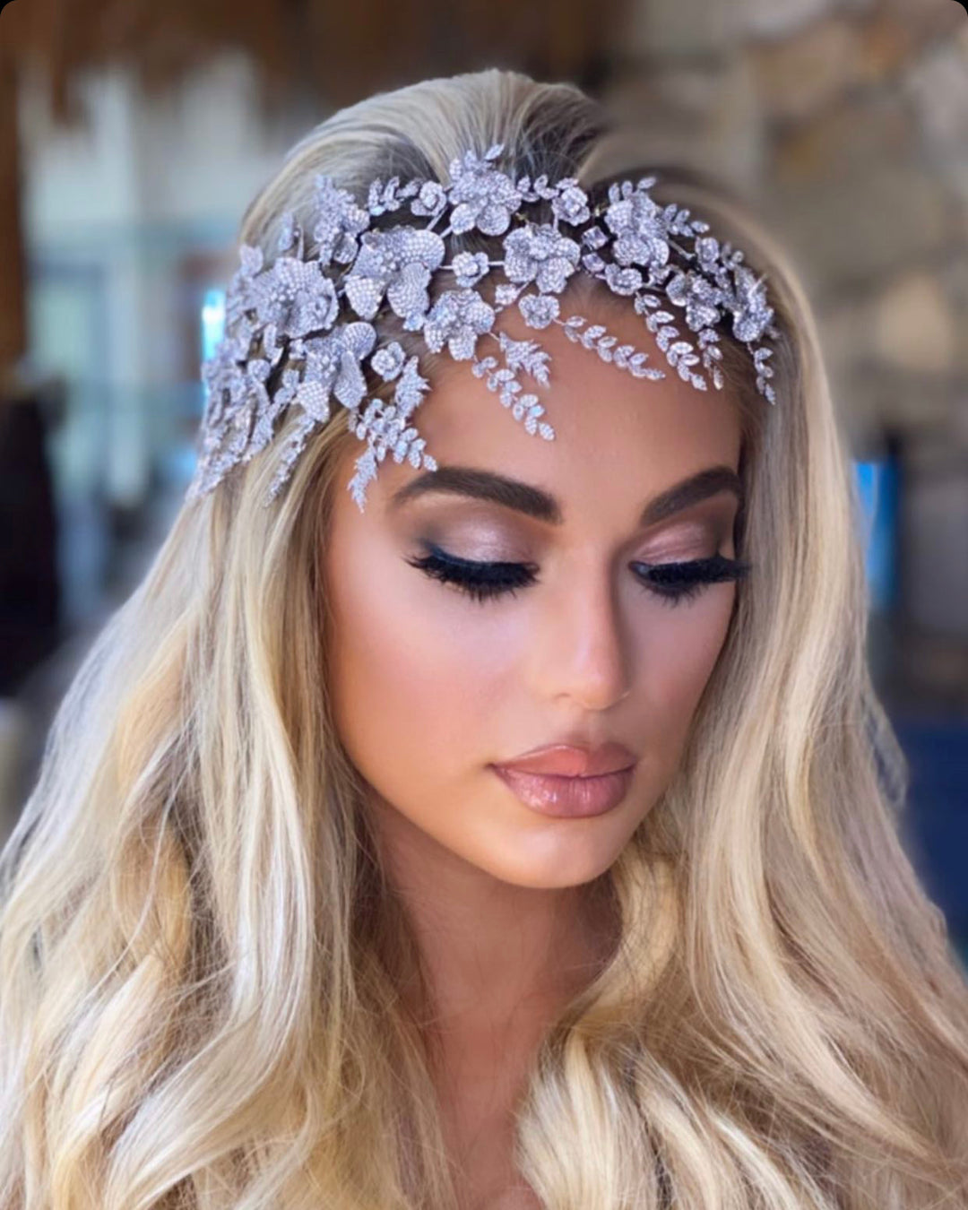 ERICANA Swarovski Wedding Luxurious Headpiece