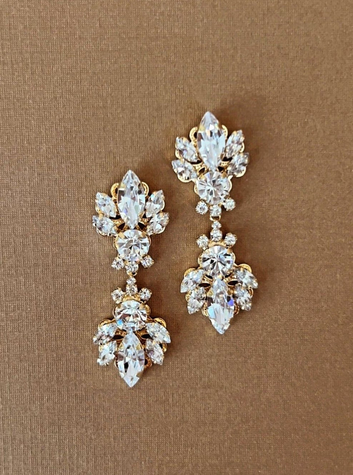 LENIZ Swarovski Drop Earrings