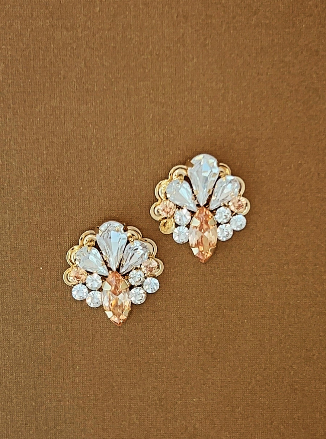 LANA-GOLD CRYSTAL Swarovski Stud Earrings