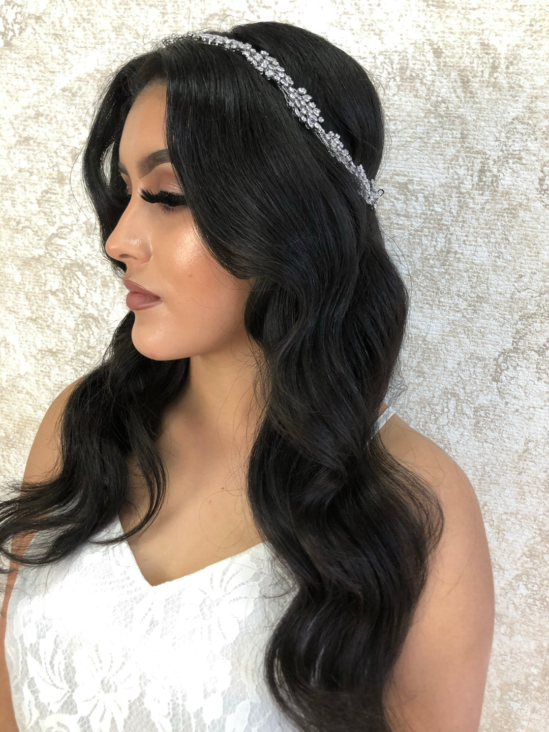 IRINA HALO Luxurious Wedding Hair Vine (Final Sale)