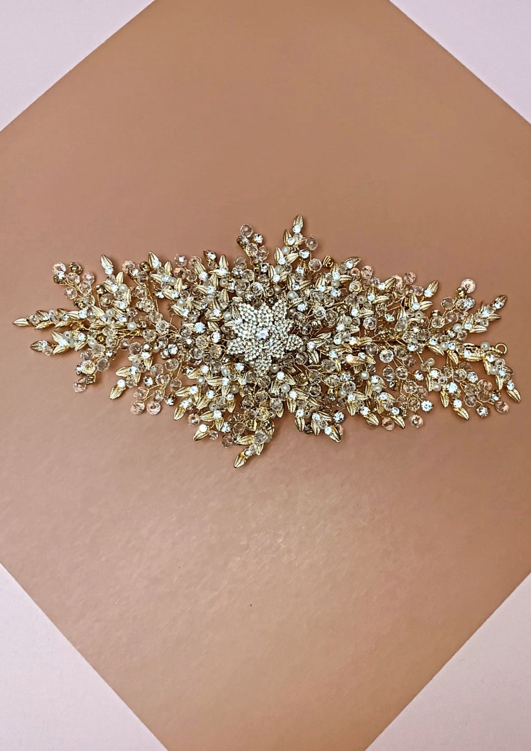 MARQUESA Bridal Haircomb, Swarovski Wedding Headpiece