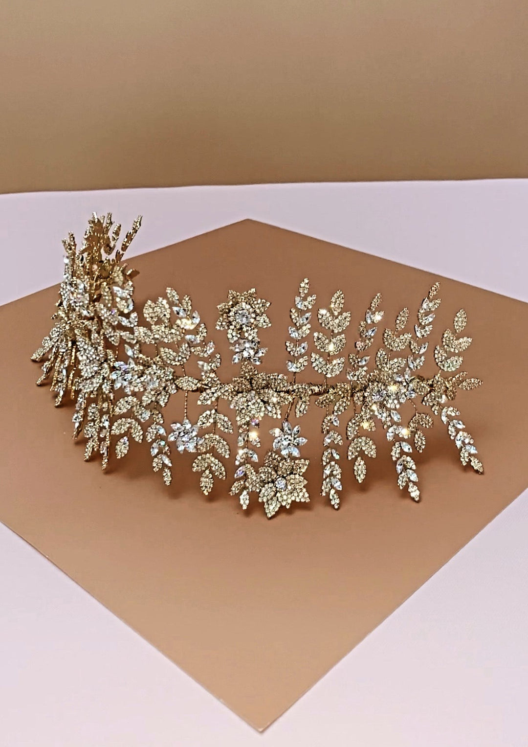 AURELIA Swarovski Most Luxurious Bridal Headpiece, Bridal Headband