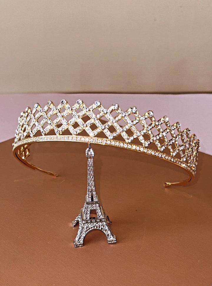 TAHLIA Swarovski Divine Bridal Tiara (Final Sale)