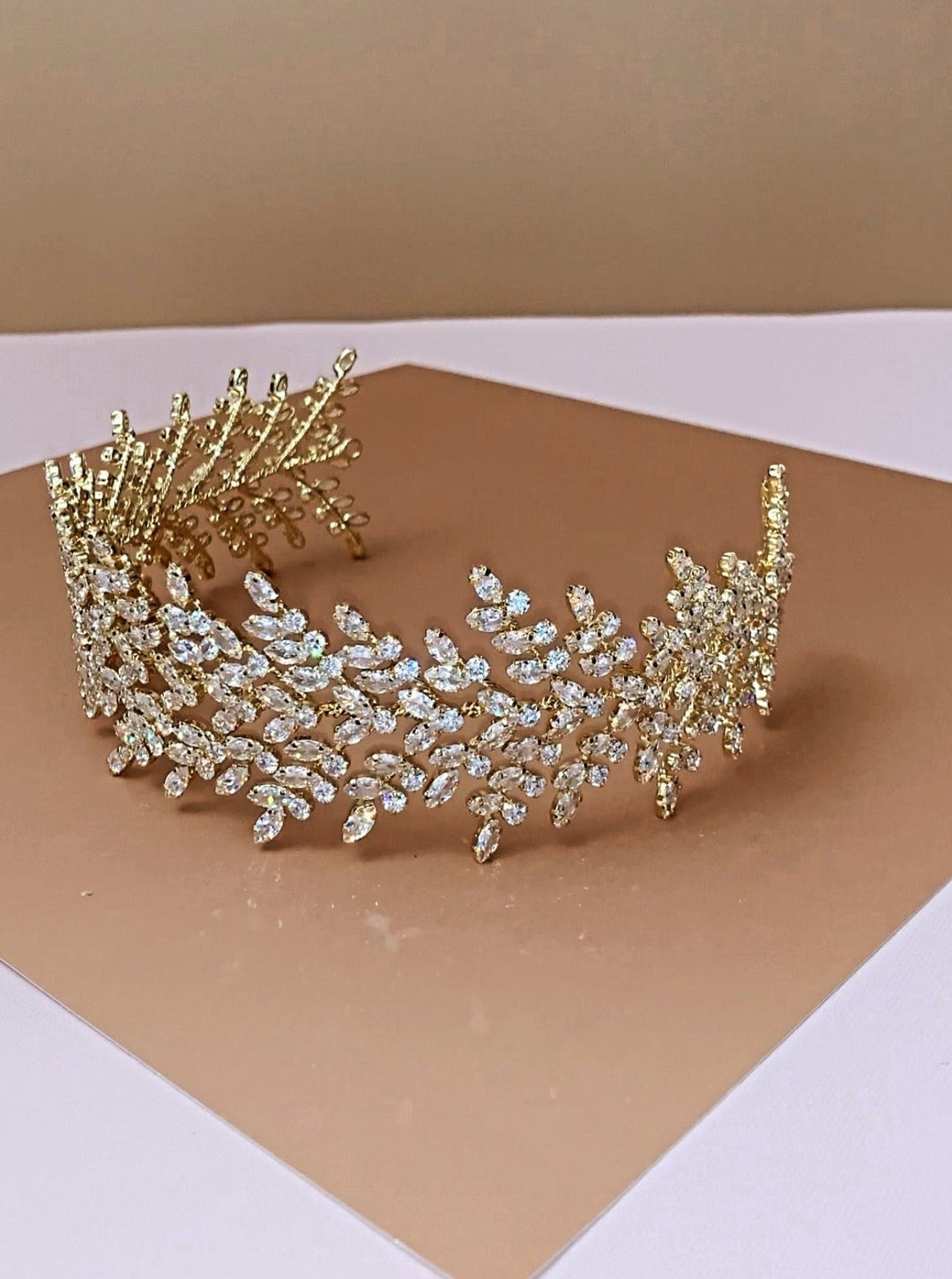 FIONA Swarovski Bridal Headband, Wedding Headband