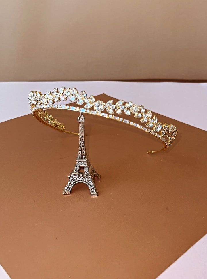 ZAYLEE Swarovski Dazzling Bridal Tiara