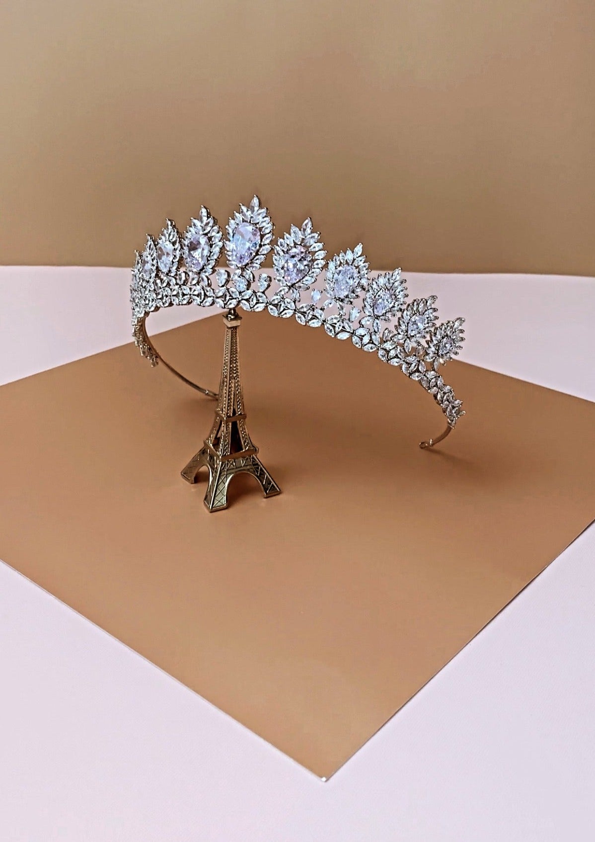 Bridal Tiara store • Wedding Crown • Silver Crystal Tiara • Swarovski Diadem • Hair Jewelry • Royal Tiara • Diadem for Brides • Bridal Headpiece