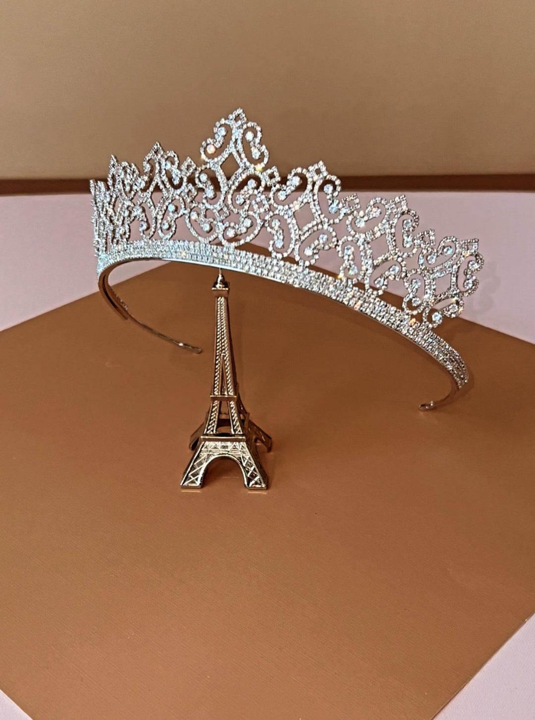 AVALON Swarovski Bridal Stunning Crown. Luxurious and Elegant Fit for Royalty