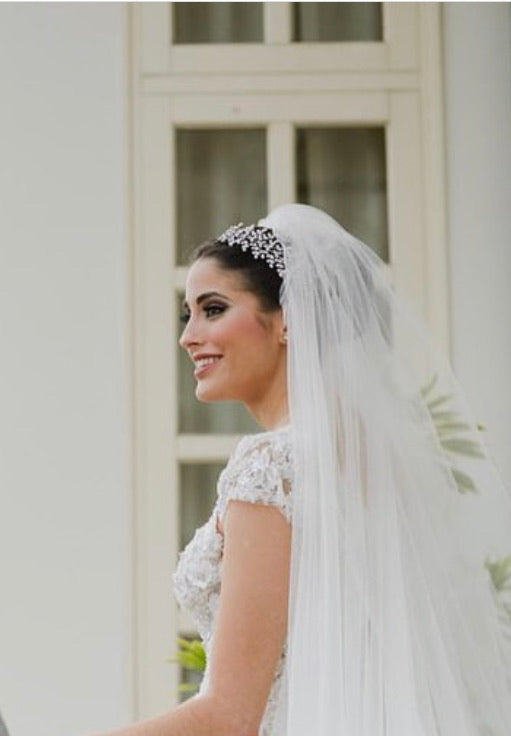 FIONA Swarovski Bridal Headband