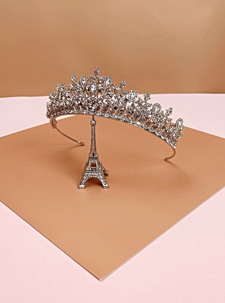 GEMNA Swarovski Luxurious Wedding Tiara, Bridal Crown