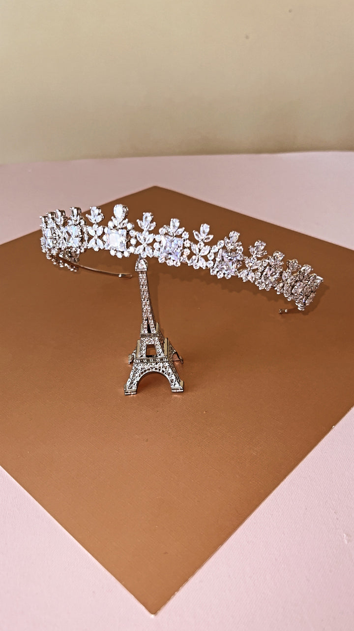 FAYE Swarovski Bridal or Special Event Tiara, Wedding/Event Tiara