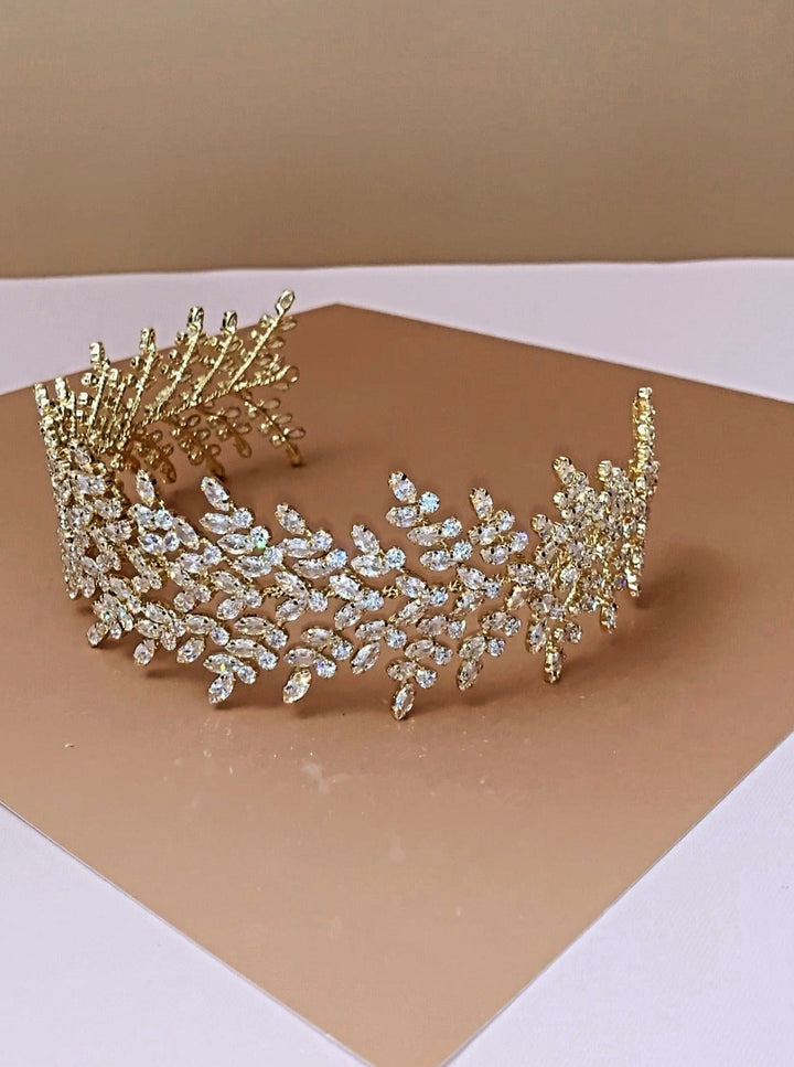 FIONA Swarovski Bridal Headband