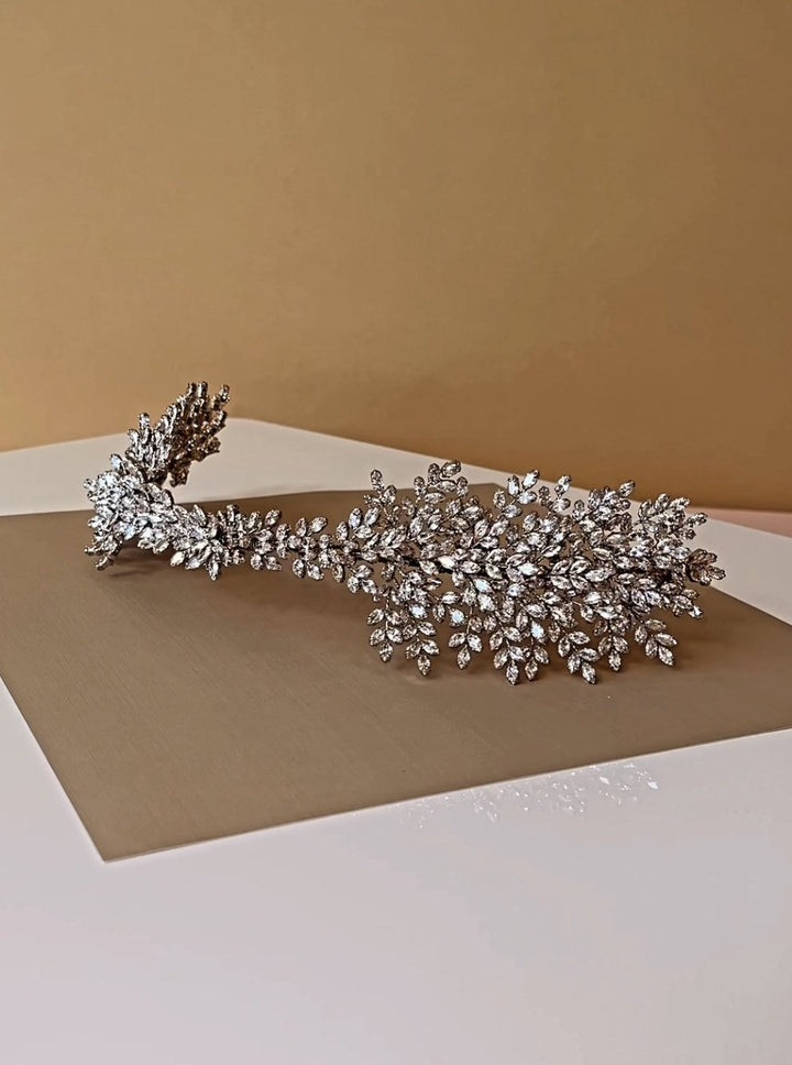 NIKITA Glamorous Swarovski Bridal Headband