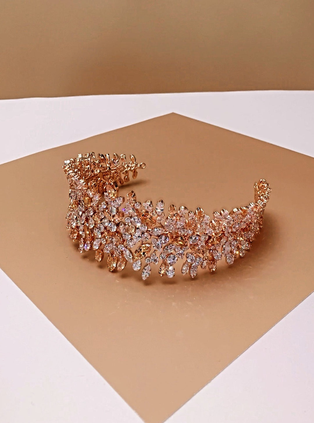 Swarovski Bridal buying Headpiece CZ Wedding Hair Wreath Crystal Head Band Piece Accessory Weddings Headband Pageant Bride Party Zircon Accessories