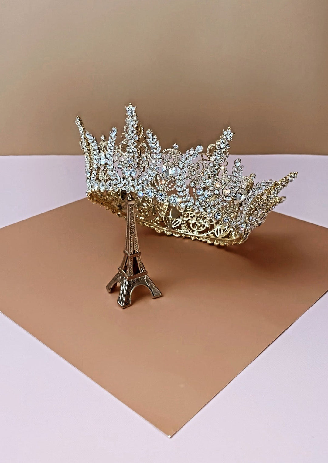 AURORA Full Crown, Swarovski Wedding Full Crown