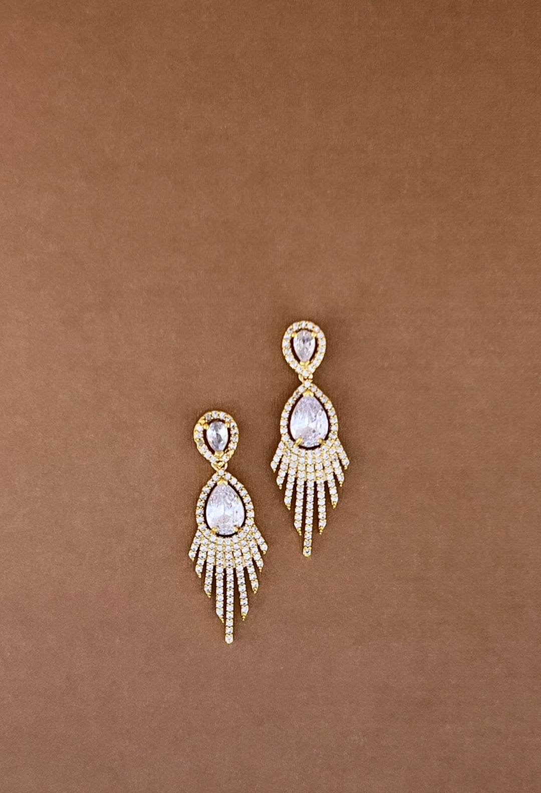 KIA Earrings with Cubic Zirconia Crystals