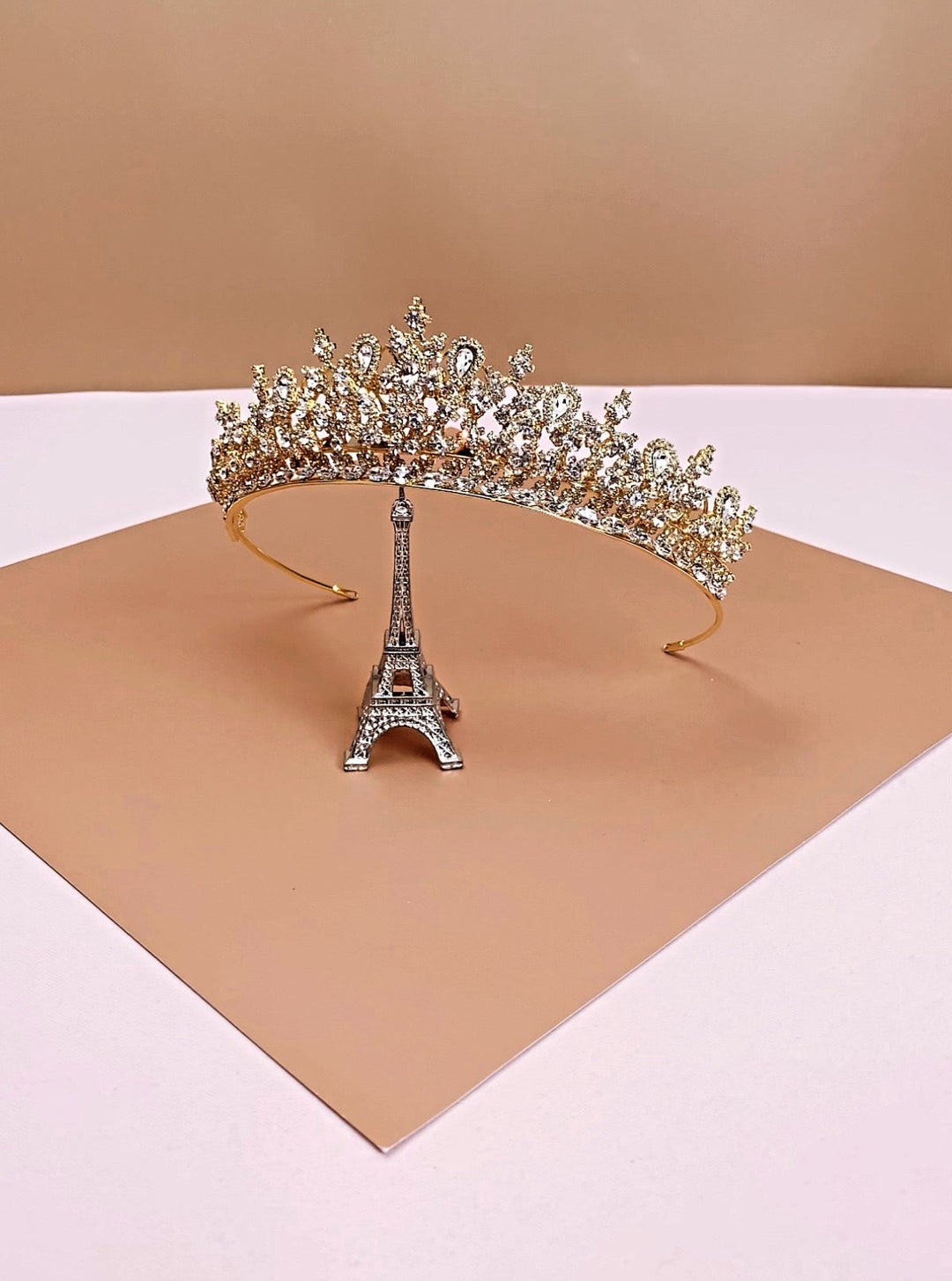 GEMNA Swarovski Luxurious Wedding Tiara, Bridal Crown