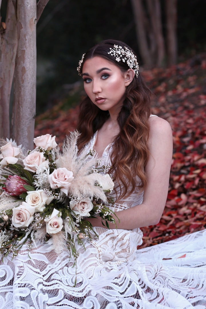 ZARA Swarovski Hair Comb, Both Sides Bridal Headpieces